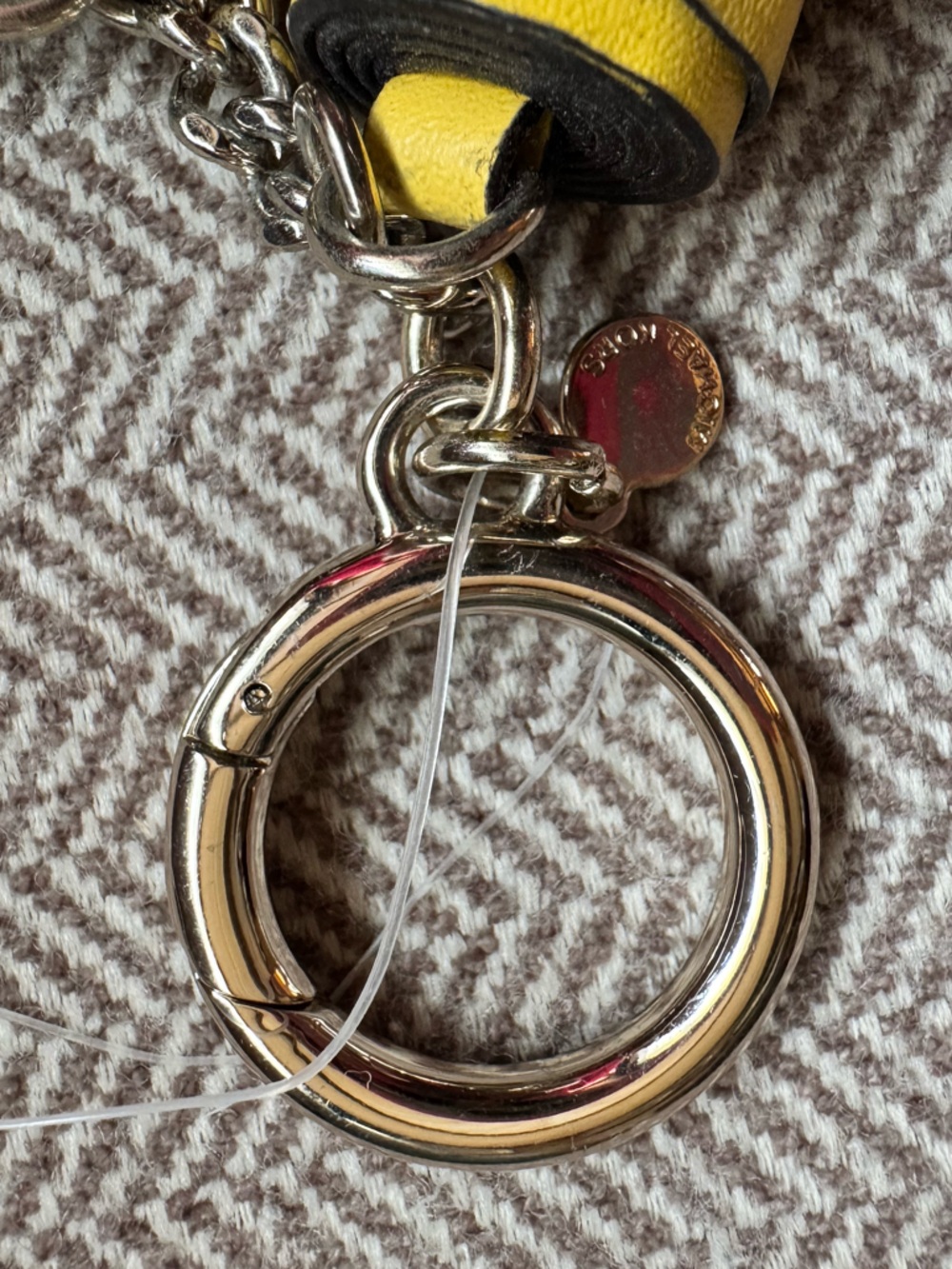 Michael Kors Leather Cascading Mini Tassel Key Chain or Bag Charm- NWOTs - Picture 6 of 9